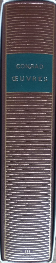 Volume 343 de Joseph Conrad dans la Bibliothèque de la Pléiade
