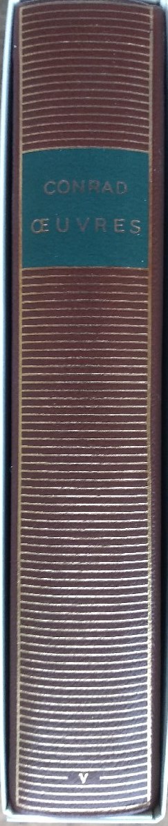 Volume 384 de Joseph Conrad dans la Bibliothèque de la Pléiade.