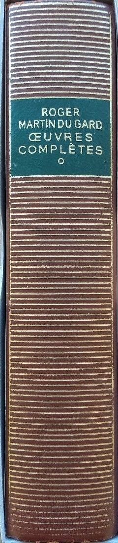 Volumes 113 de Roger Martin du Gard dans la Bibliothèque de la Pléiade.