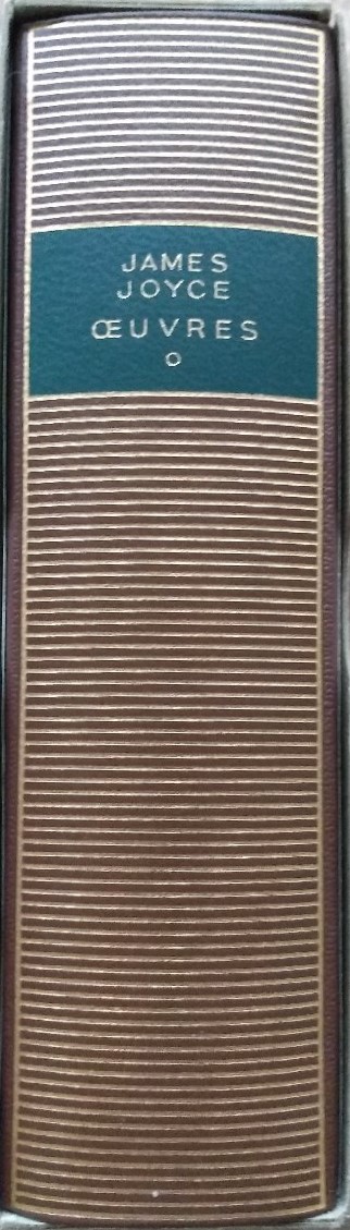 Volume 300 de Joyce dans la Bibliothèque de la Pléiade