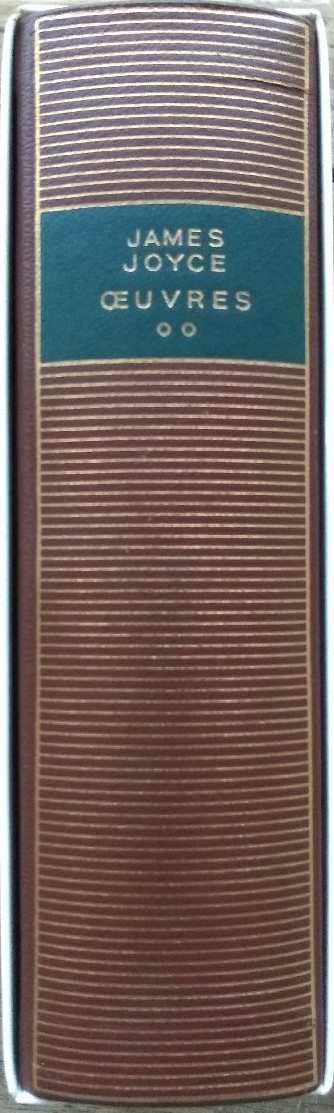 Volume 420 de James Joyce dans la Bibliothèque de la Pléiade