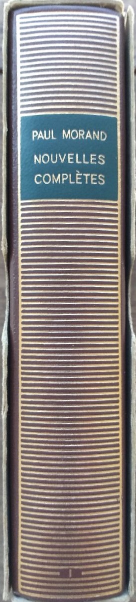Volume 383 de Paul Morand dnas la Bibliothèque de la Pléiade.