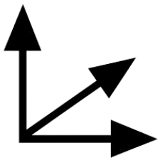 Icone dimensions-detoure