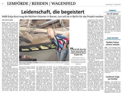 Zeitungsartikel 2023-08-31