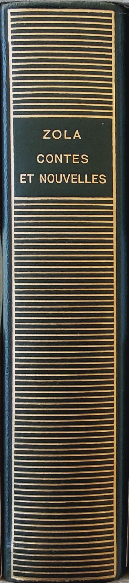 Volume 262 de Zola dans la Bibliothèque de la Pléiade.