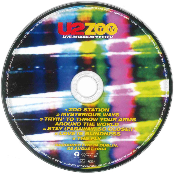 Zoo tv ja uicy 80947 cd 