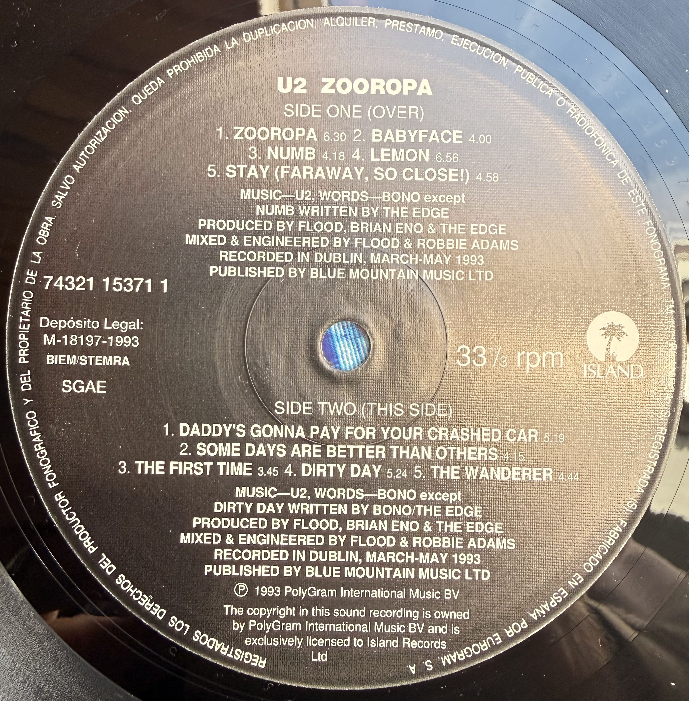 Zooropa sp 74321 15371 1 a 