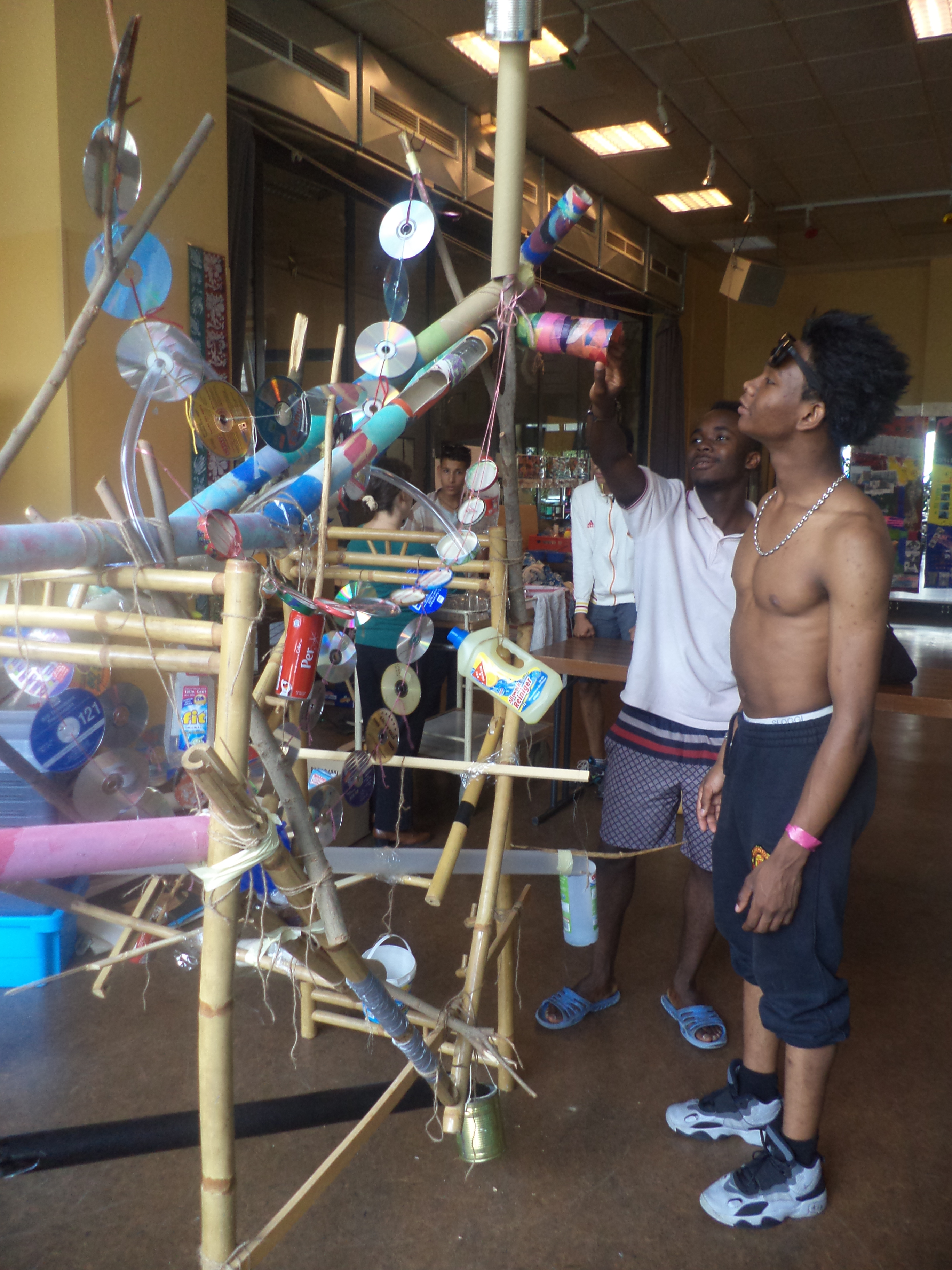 Inza et Abilaid l'essaient et ça marche!
