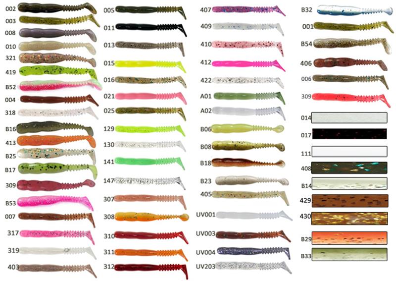 Leurre souple reins rockvibe shad 5cm pack z 501 50183