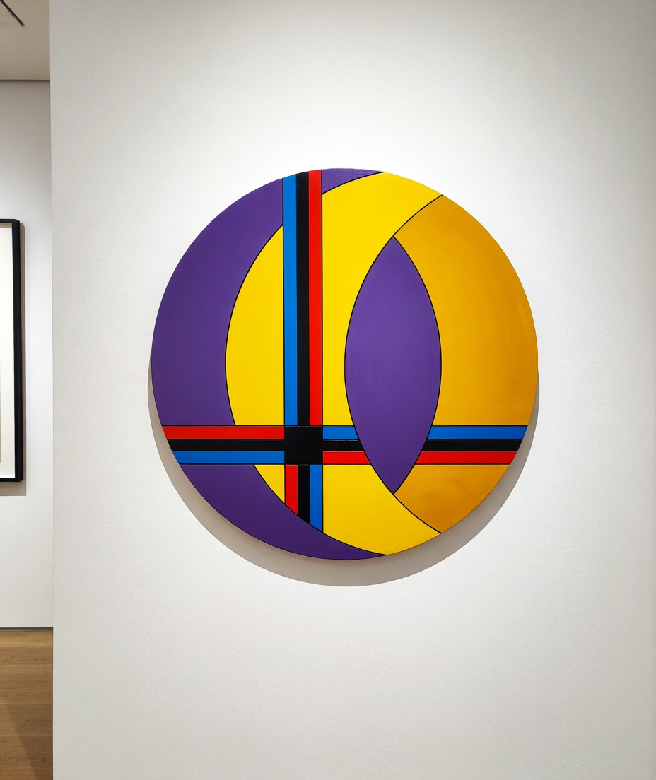  Carré Noir -Tableau d'art contemporain sur bois. Abstraction géométrique avec des lignes creusées et noircies créant une dimension tactile, colorisée à l'acrylique par David Vereecken.
