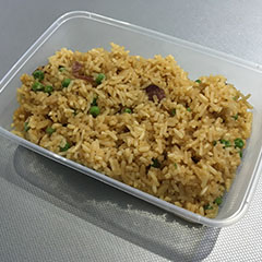 Riz cantonnais accompagnement