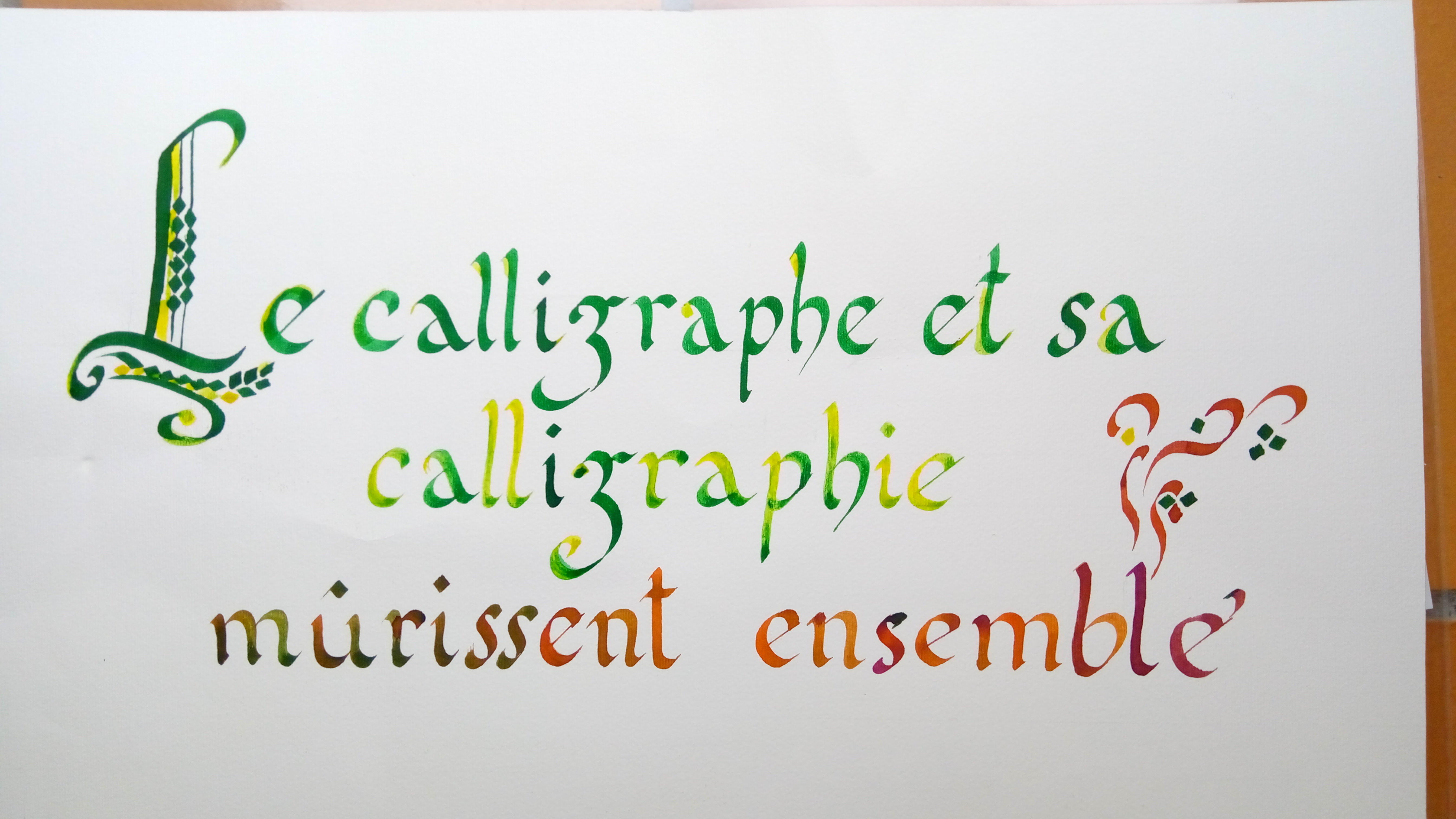 Exemple calli