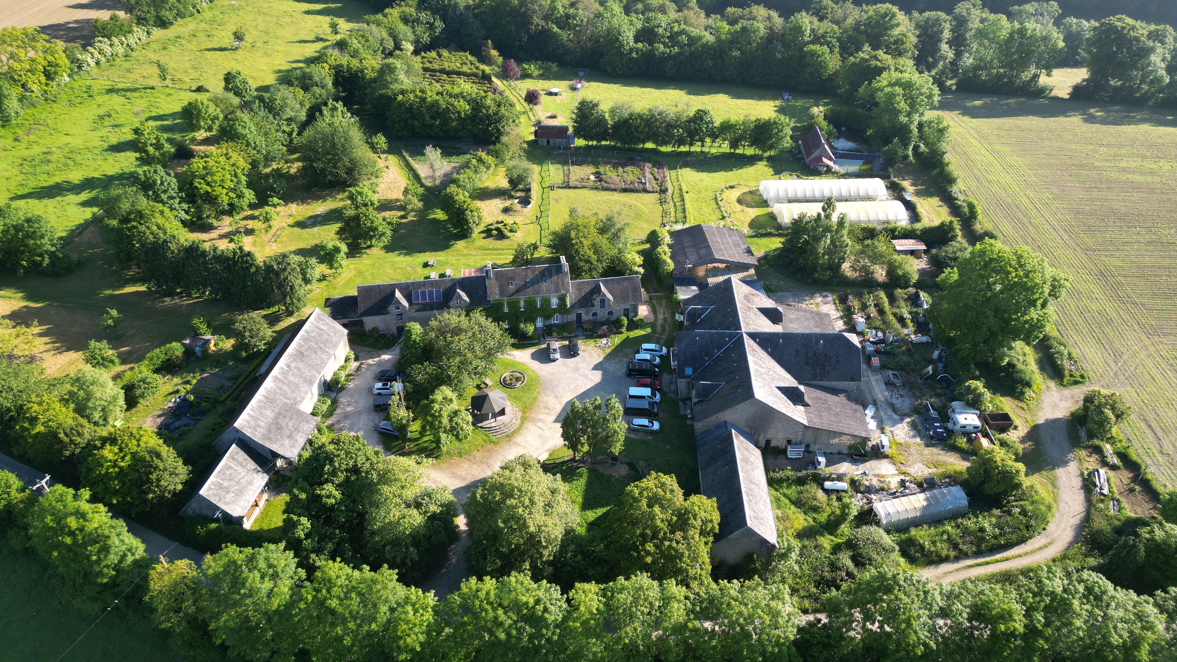Vue ferme et parc 2024
