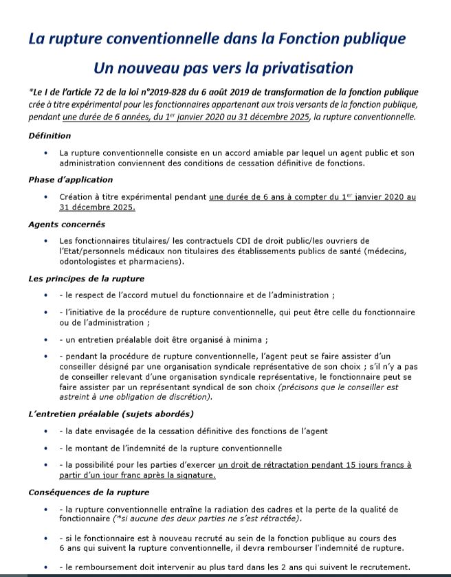 Rupture conventionnelle