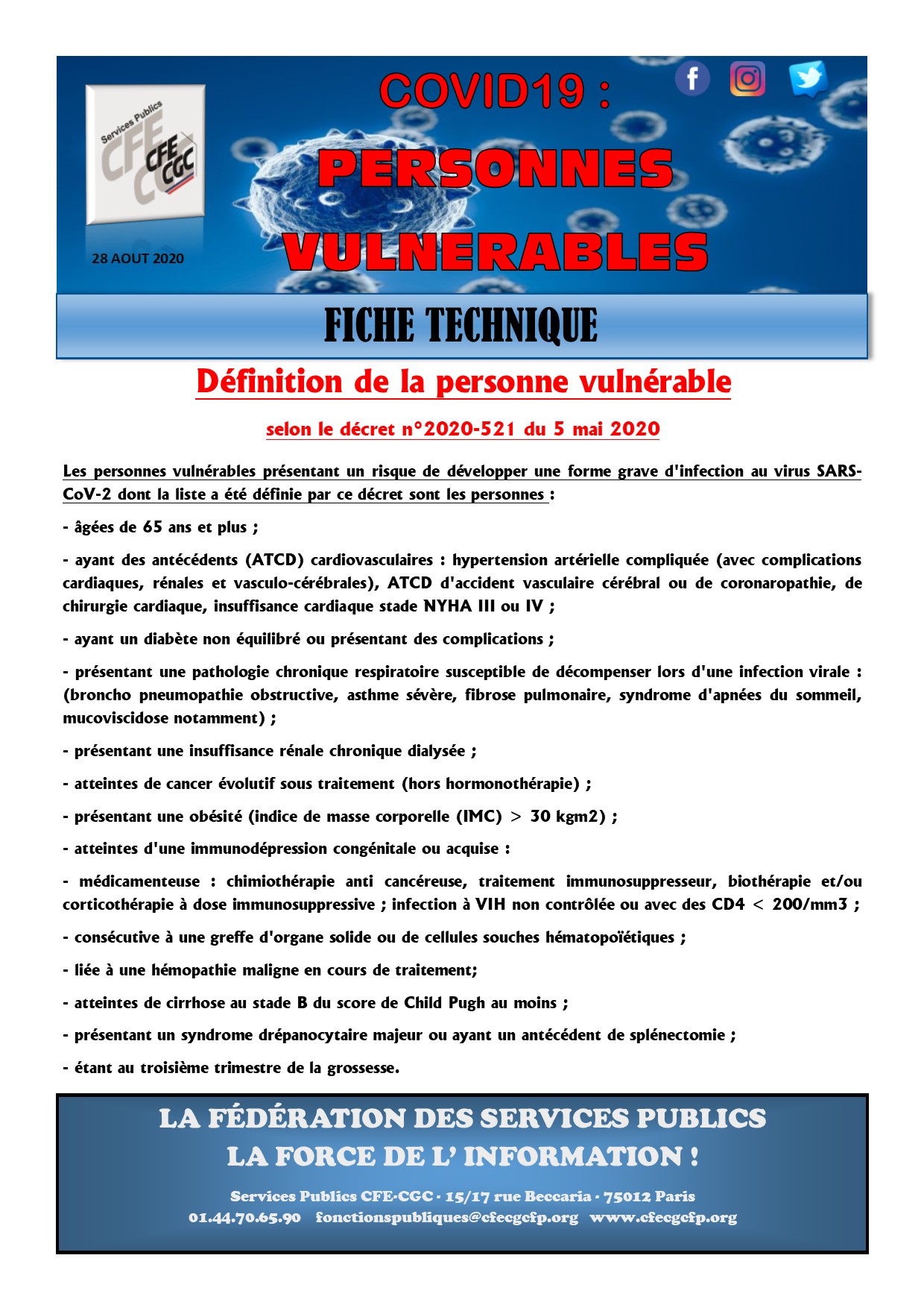 CFE-CGC SP - DEFINITION PERSONNES VULNERABLES