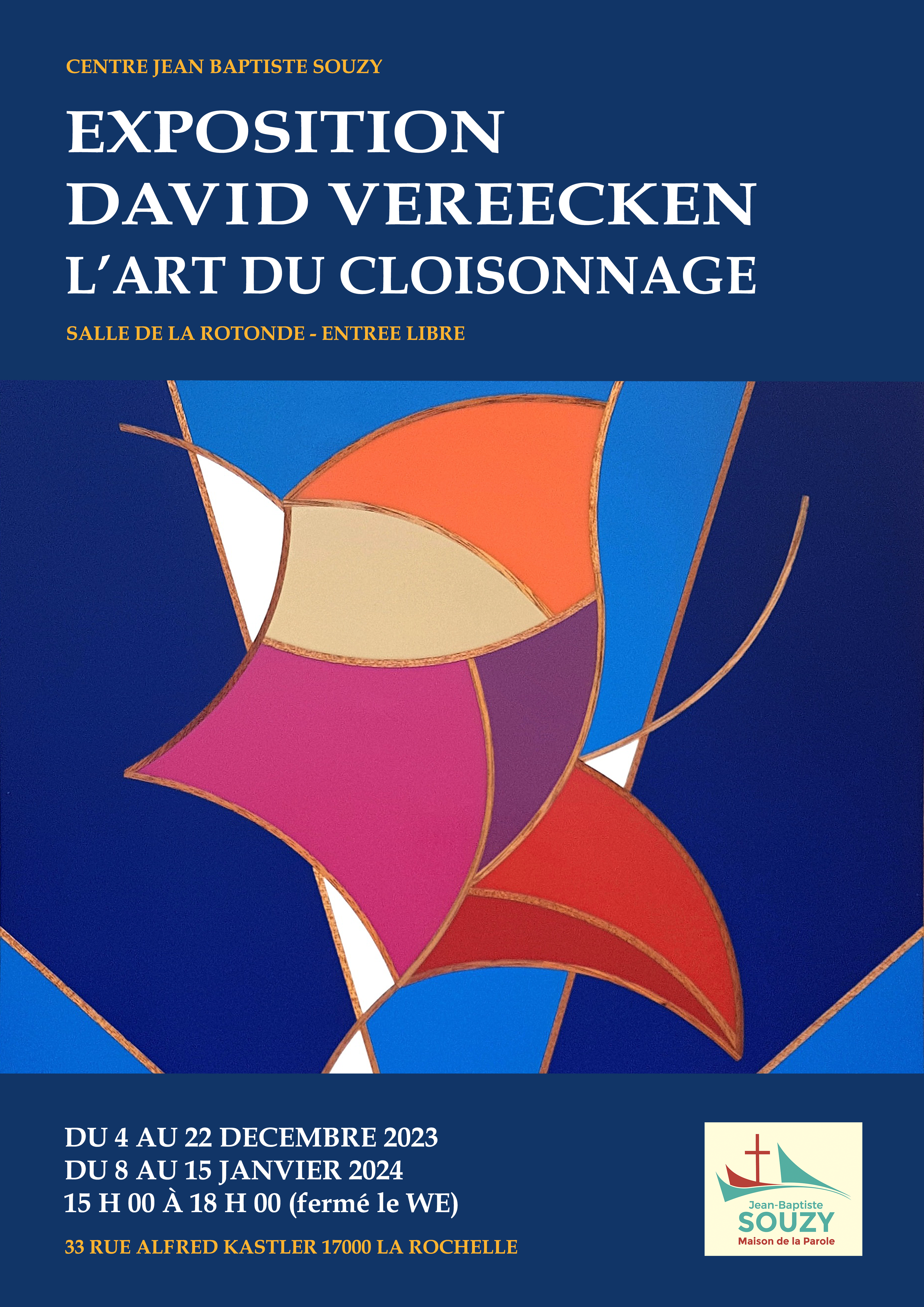 David-Vereecken-affiche-de-l-exposition-4-dec-2023-au-15-janv-2024-Jean-Baptiste-Souzy-La-Rochelle2