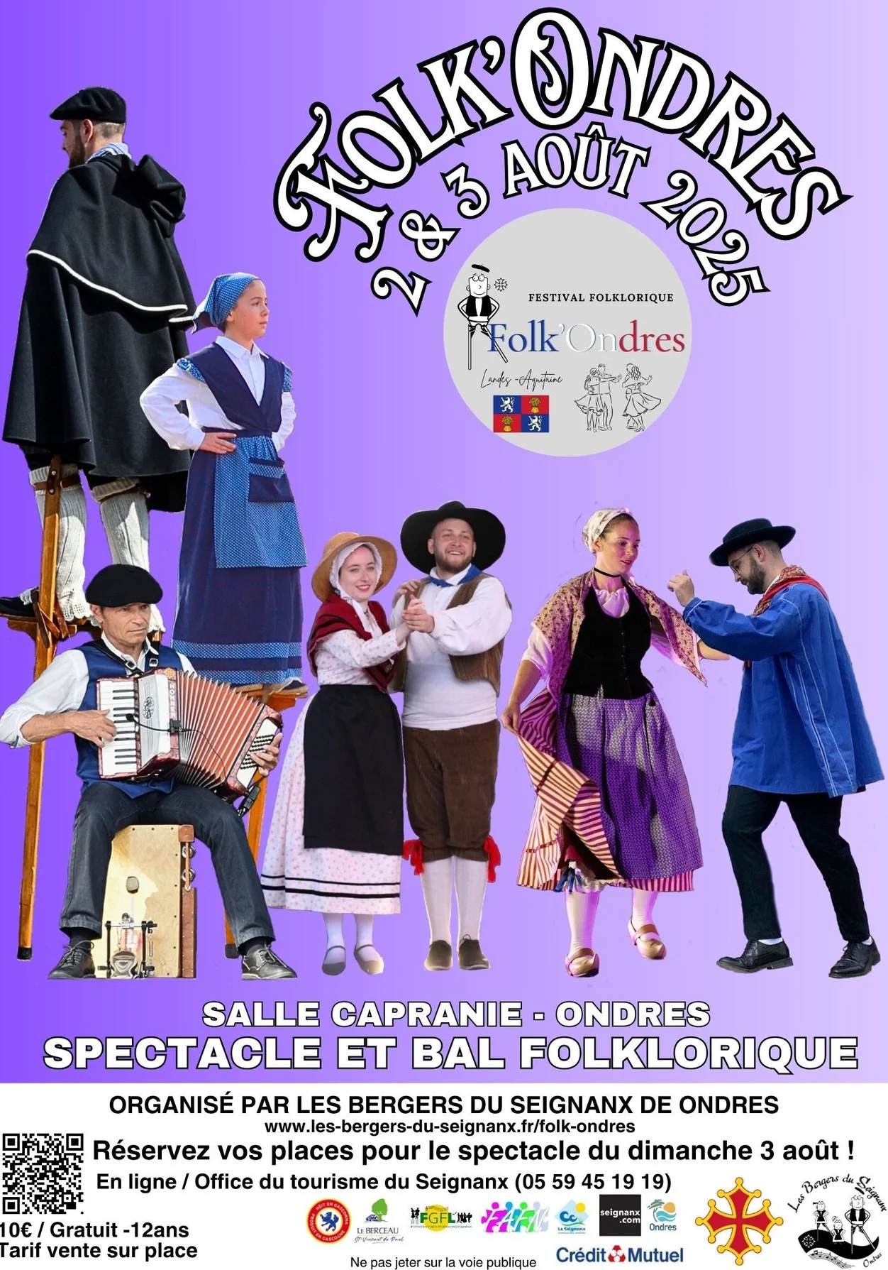 Affiche folk ondres high