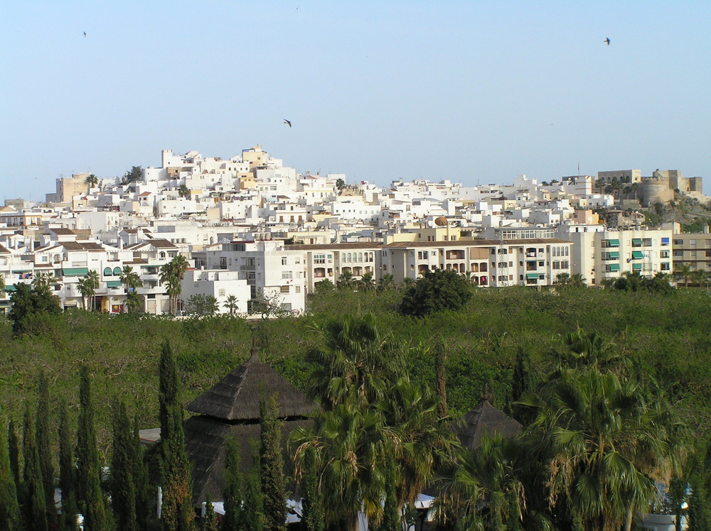 Almunecar verdure et chateau