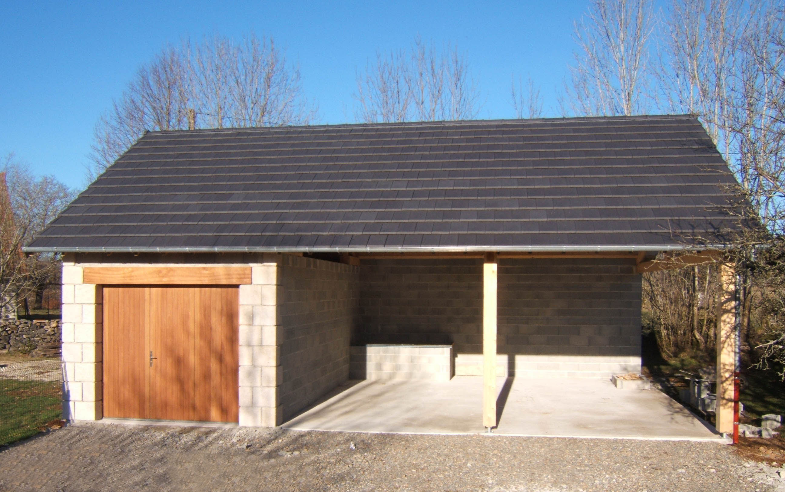 Carport garage bouysse