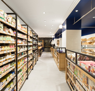 Mobilier magasin alimentation bouysse