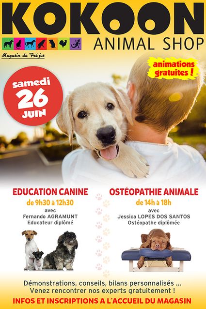 Education canine et ostéopathie animale