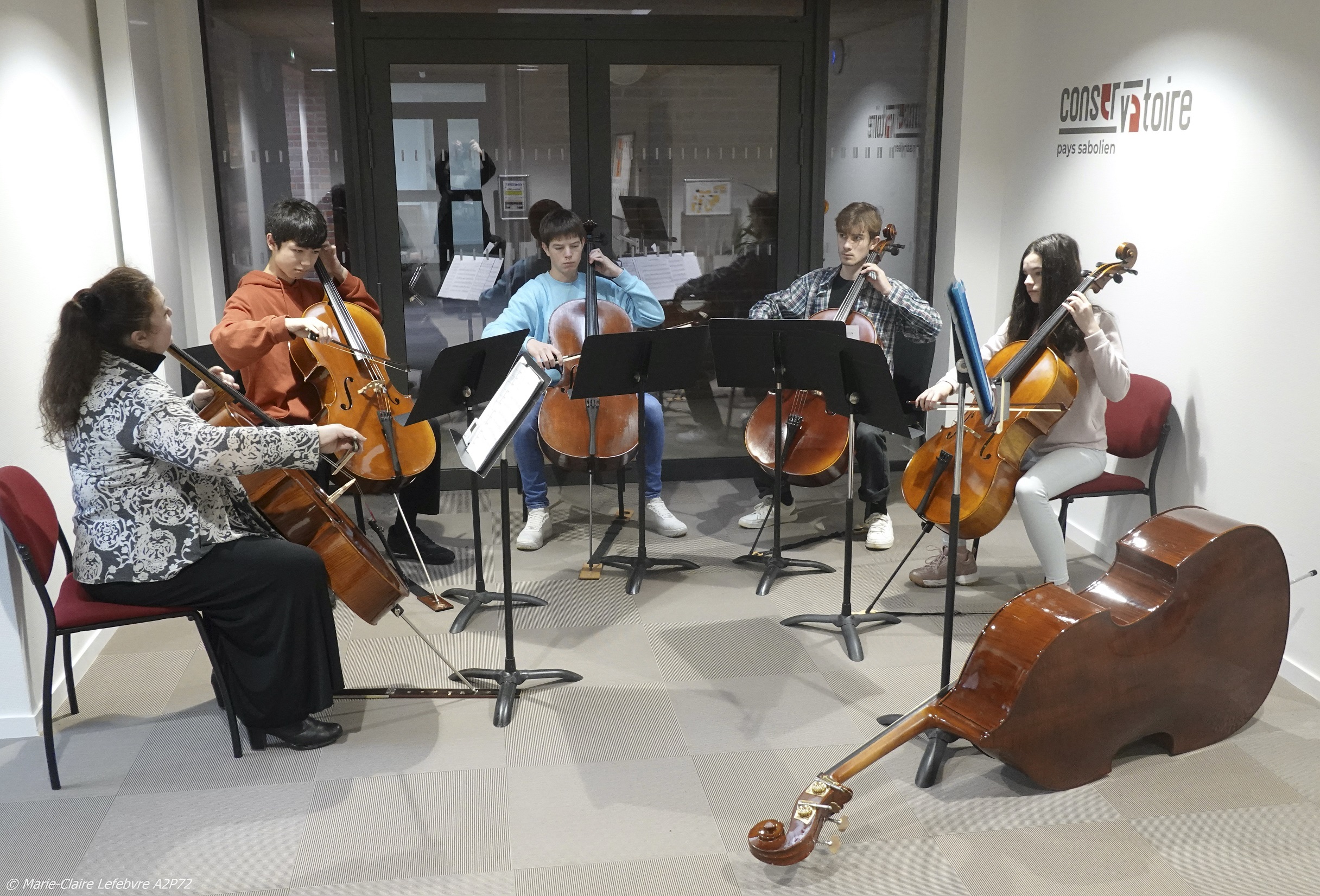 23 01 14 09h56 lore m c a2p72 professeure de conservatoire et eleves