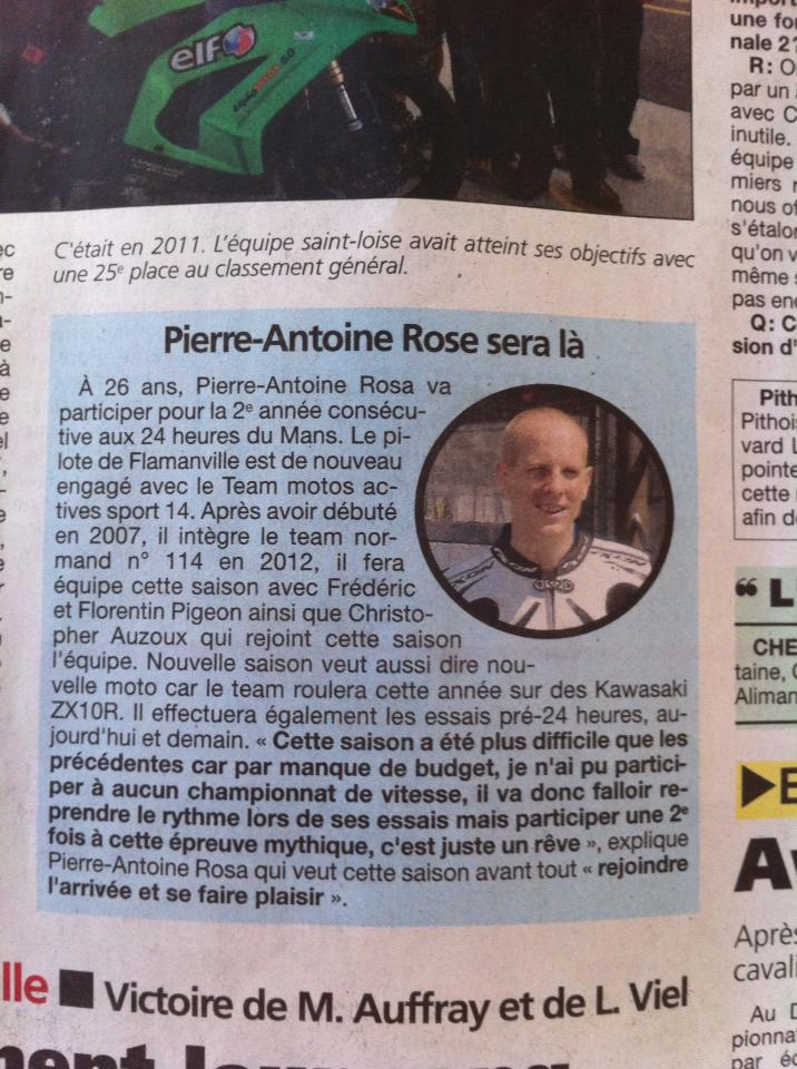Presse de la manche