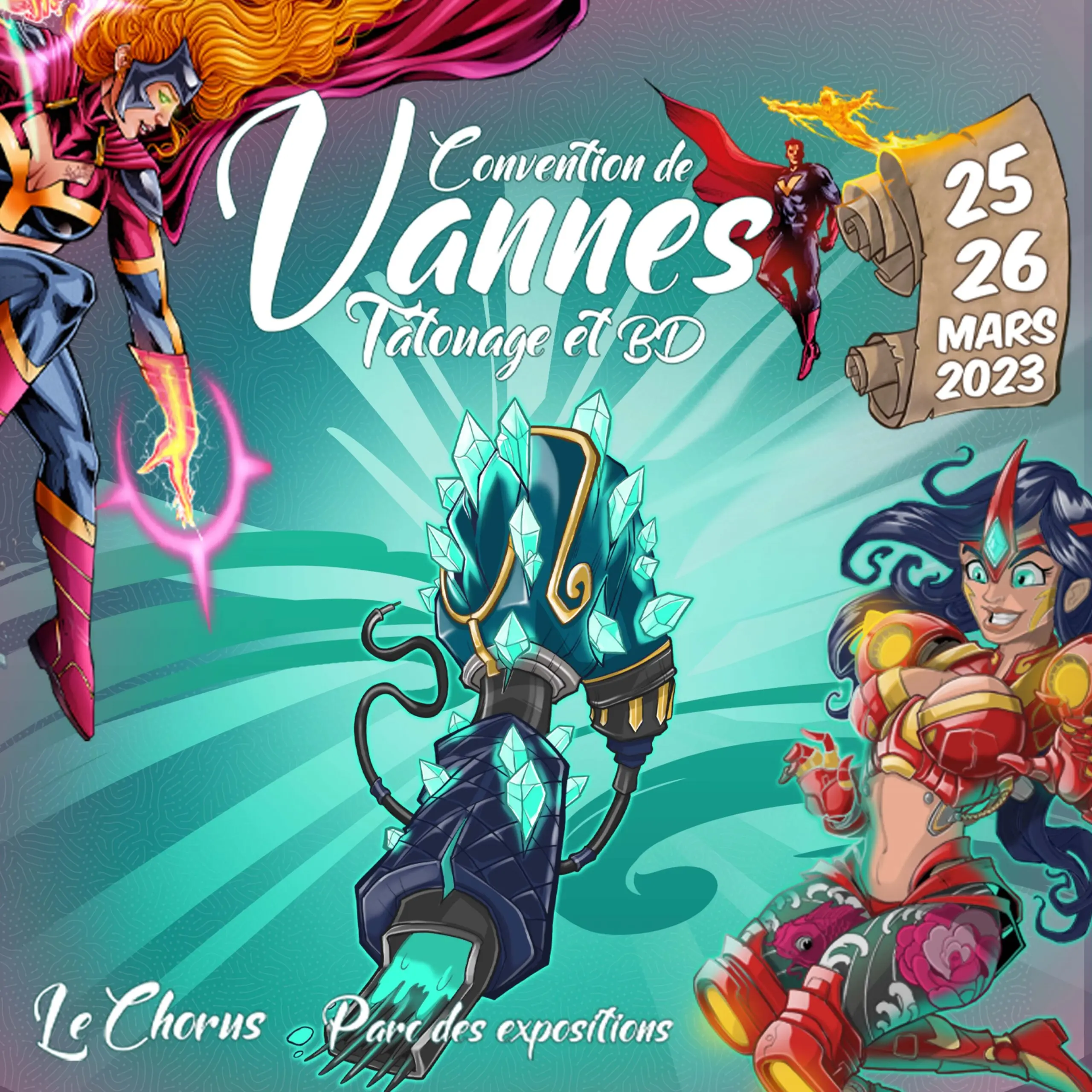 La convention Tatouage et BD c'est fini
