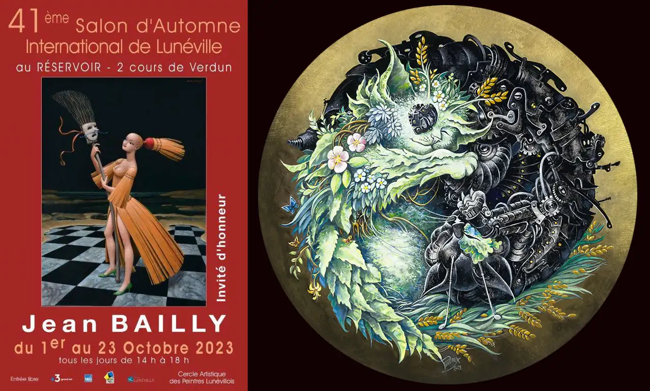 Le Yin Yang au salon d'Automne de Lunéville