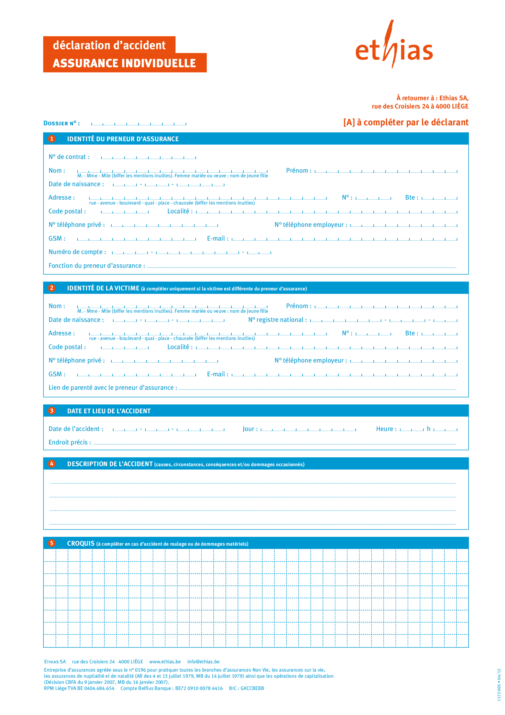 Declaration d accident 1sur4