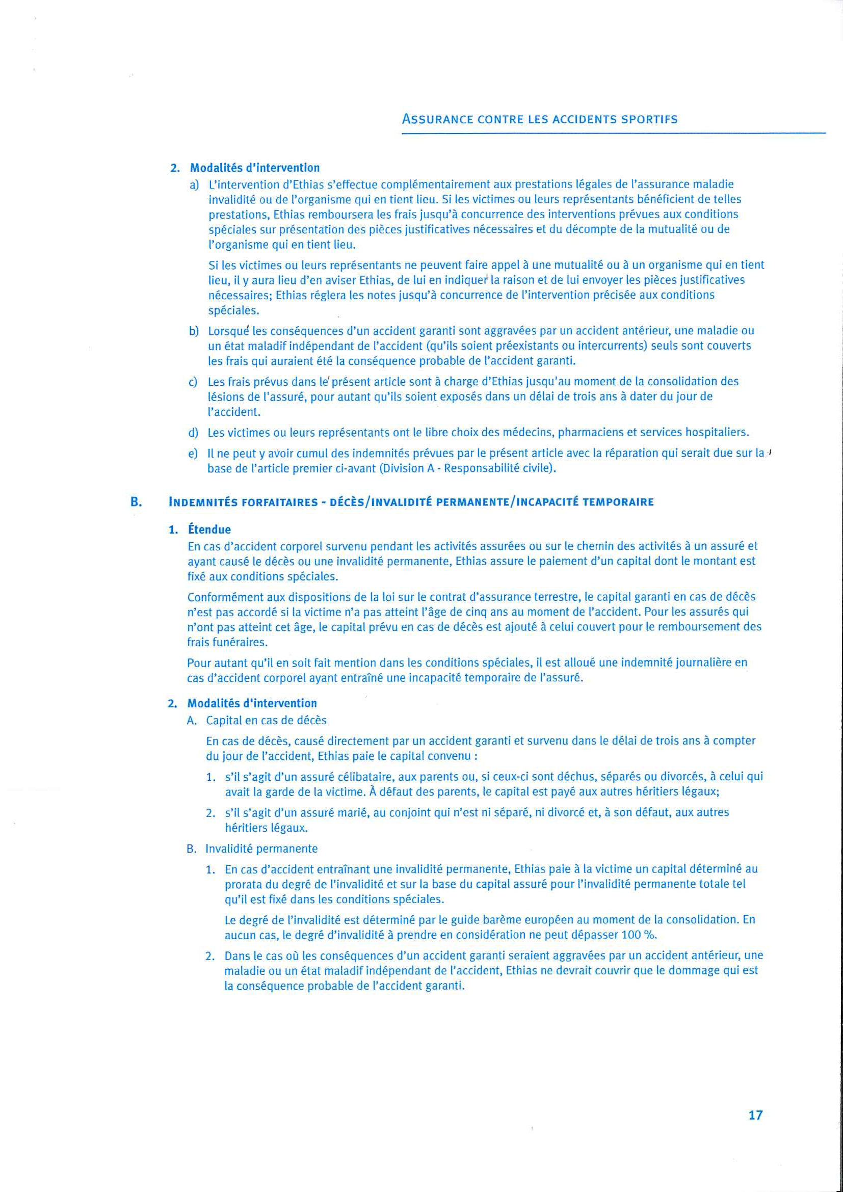 Contract d assurance 16 