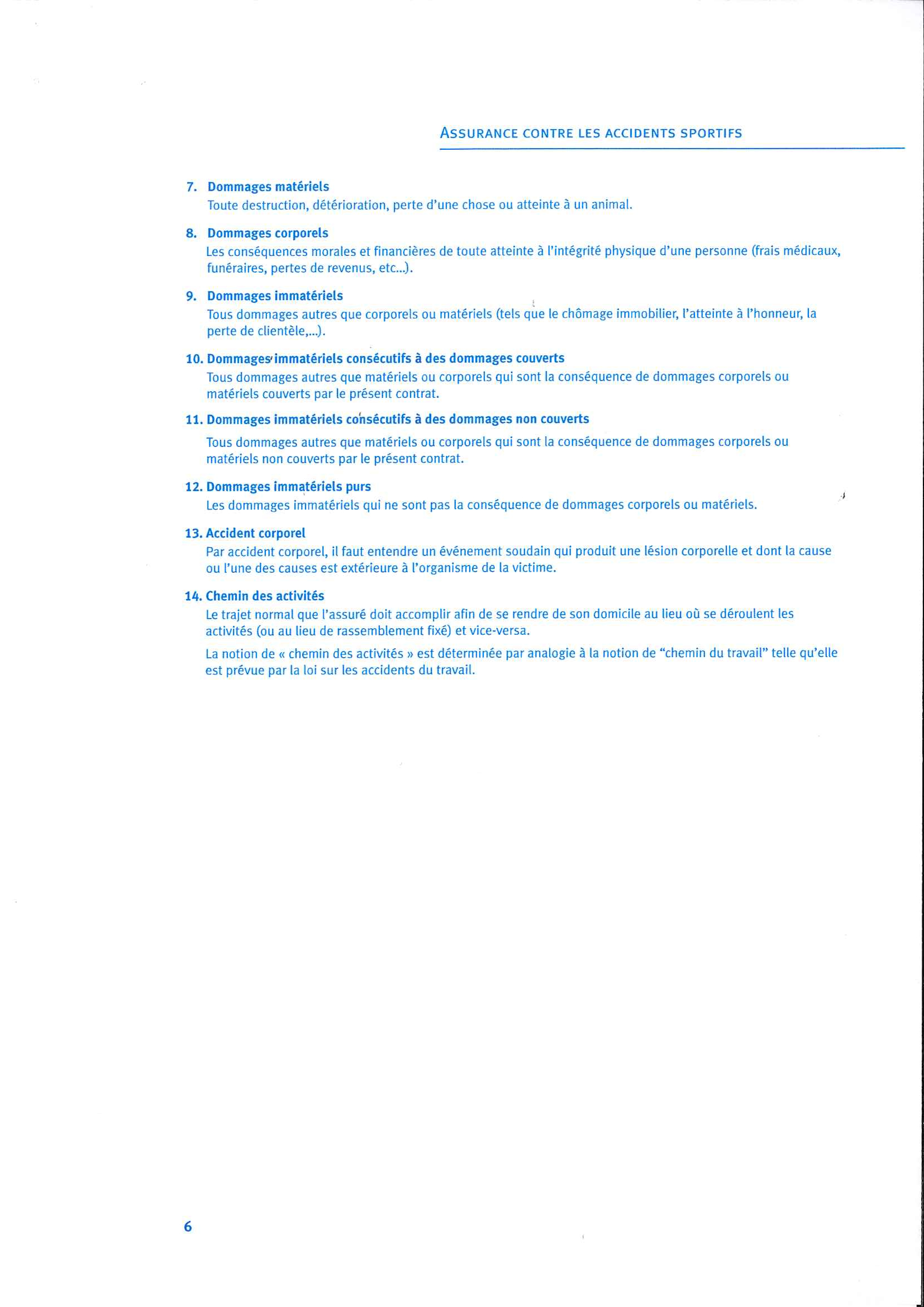 Contract d assurance 5 