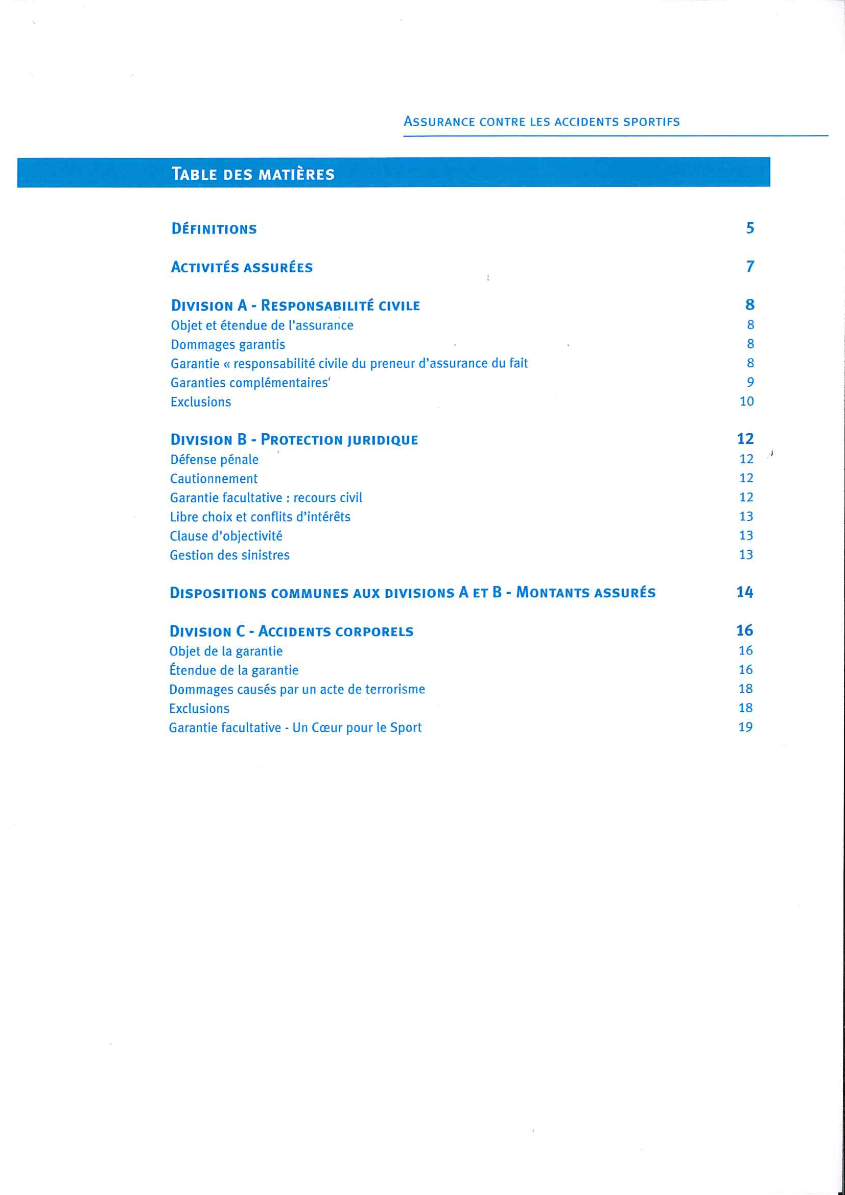 Contract d assurance 2 