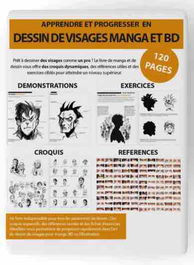 livre apprendre a dessiner les visages visage au trait 