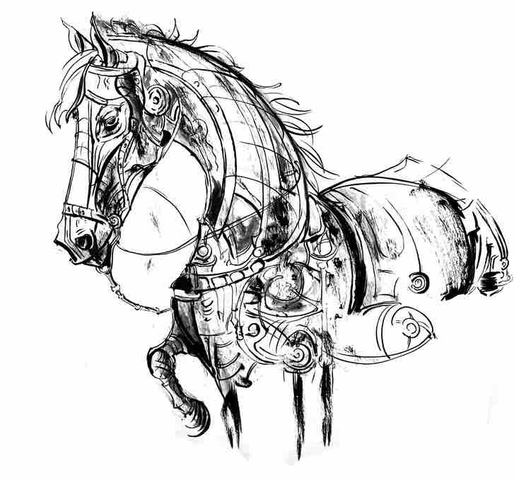 Comment-dessiner-un-cheval-