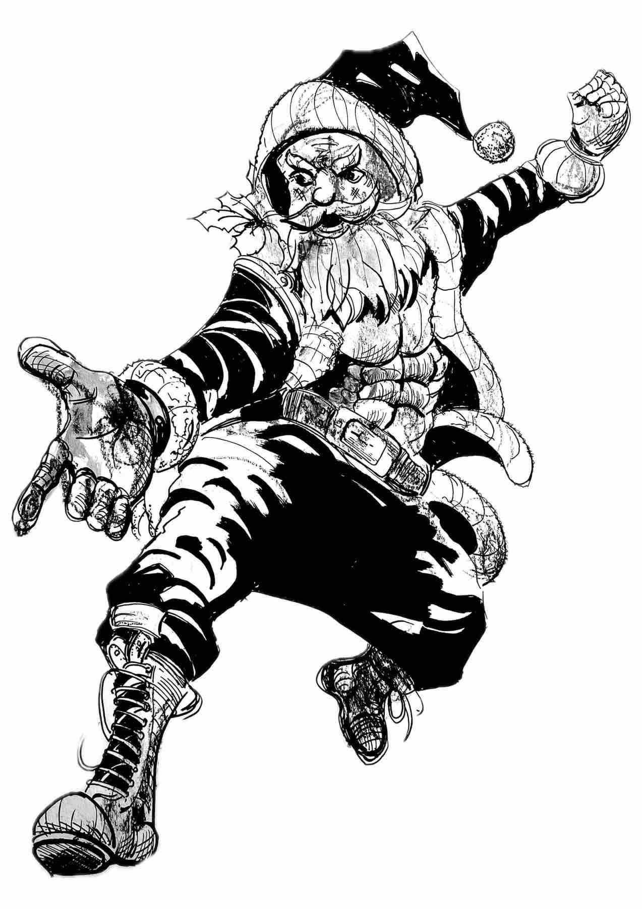 Dessiner-le-pere-noel-