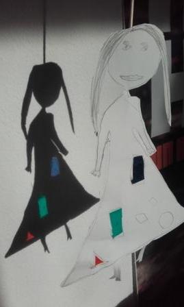 Marionnette ombre papier