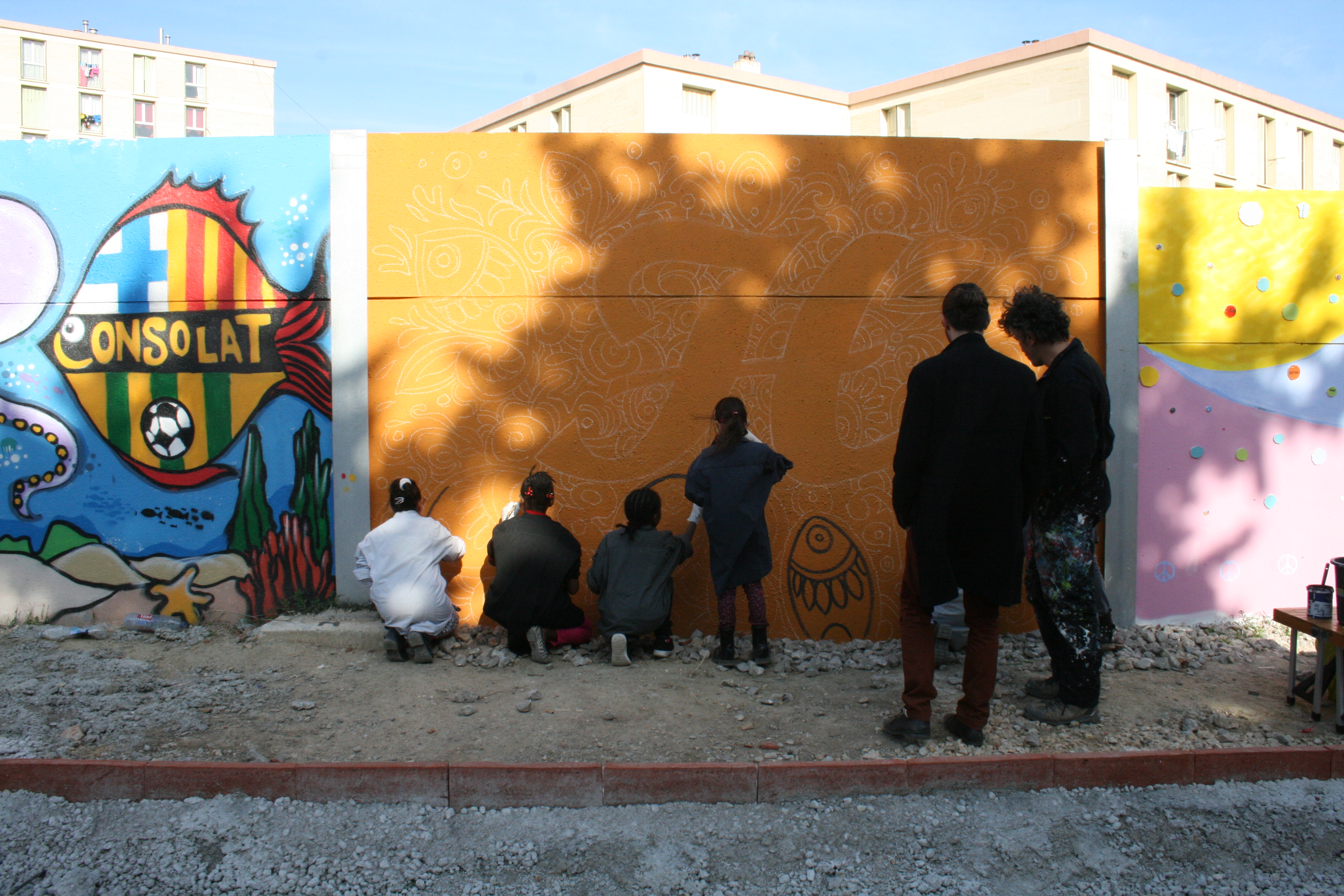 Mur fresque