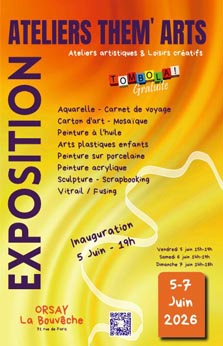 Atelier Them'Arts exposition Juin 2026