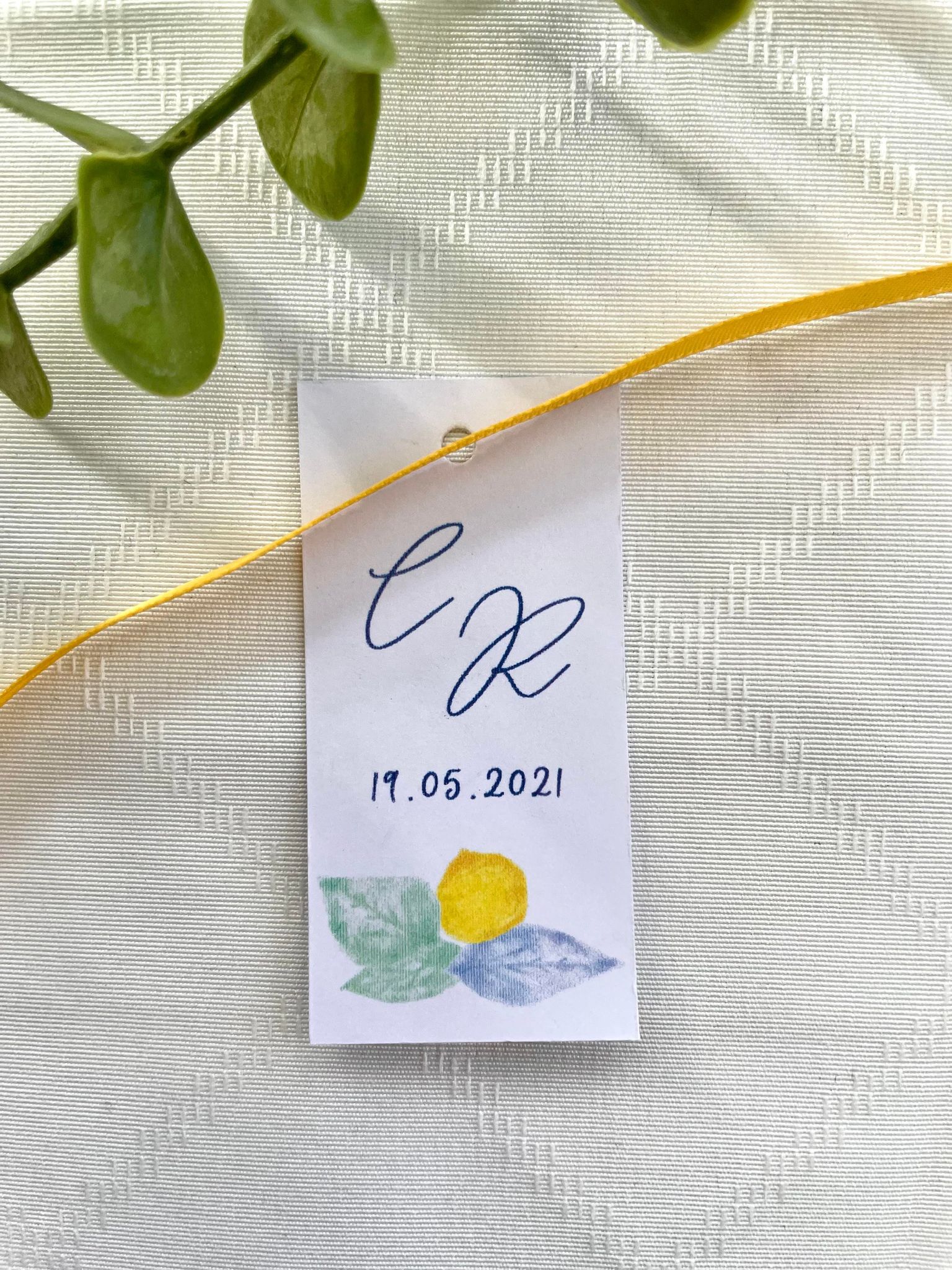 Etiquette cadeau invites