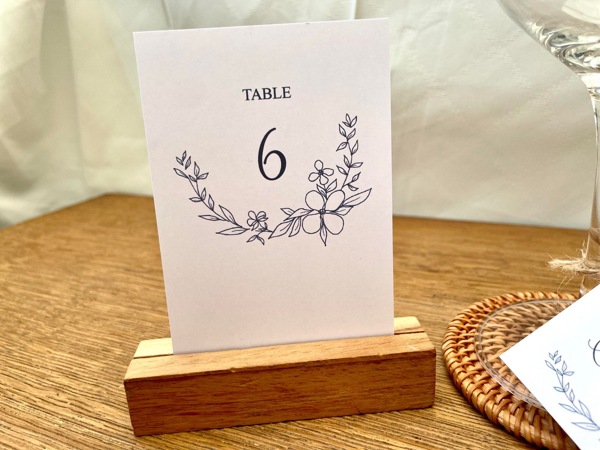 Numero de table