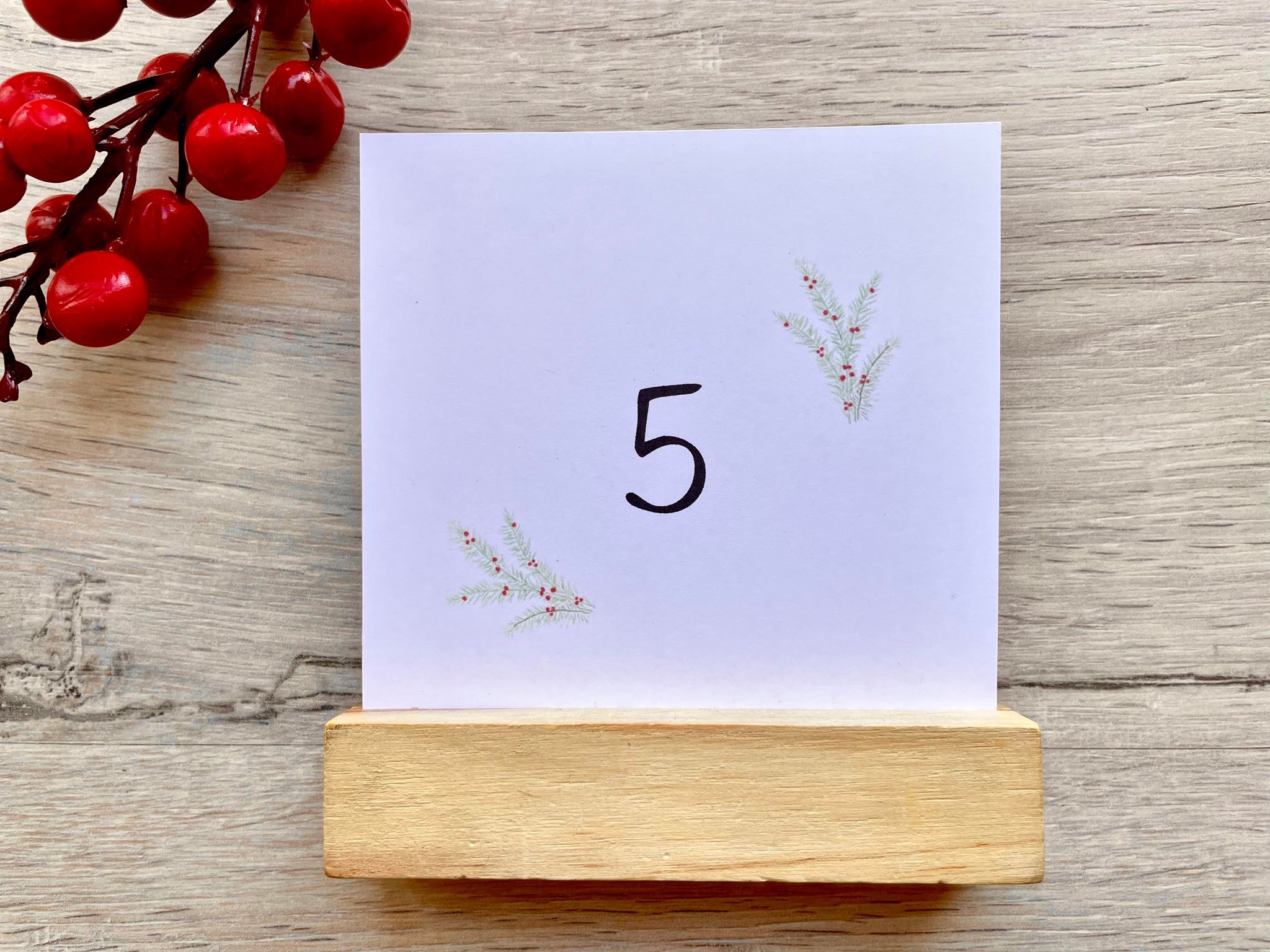 Numero de table