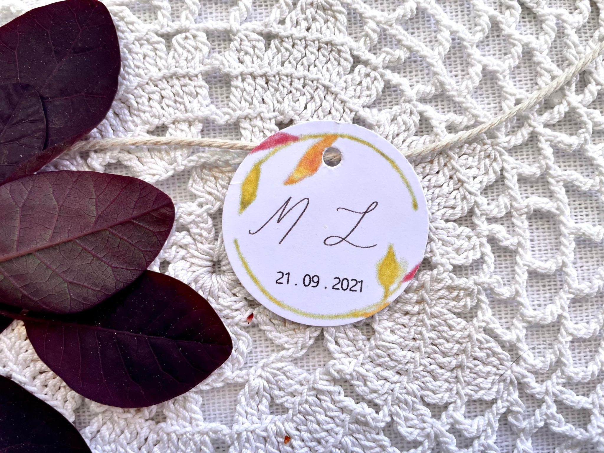 Etiquette cadeau invites
