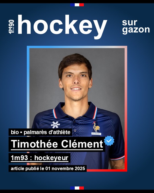 Sport hockey gazon clement timothee 1m93