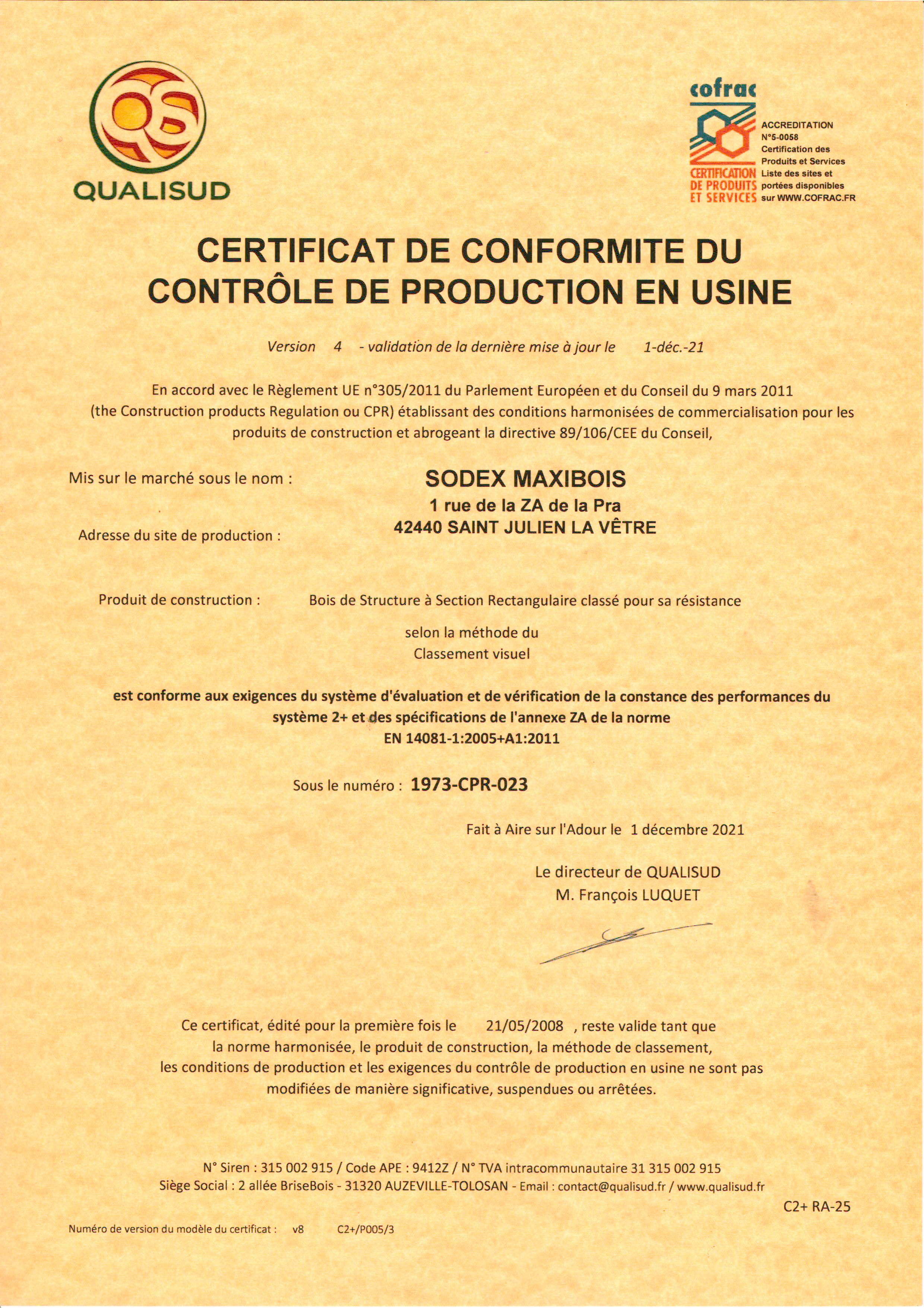 Attestation-ce