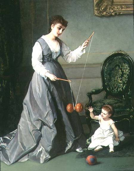 Angel devil playing diabolo s hi