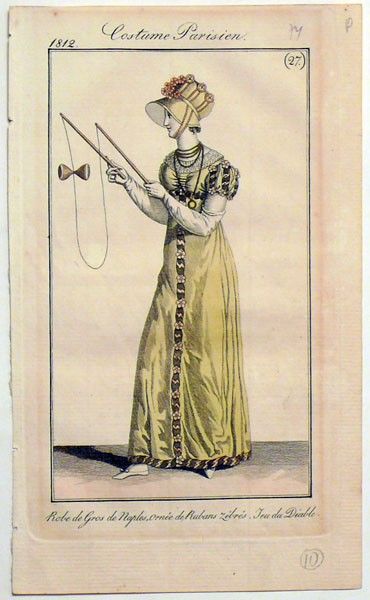  costumes parisiens le journal des dames et des modes paris 1812 2 