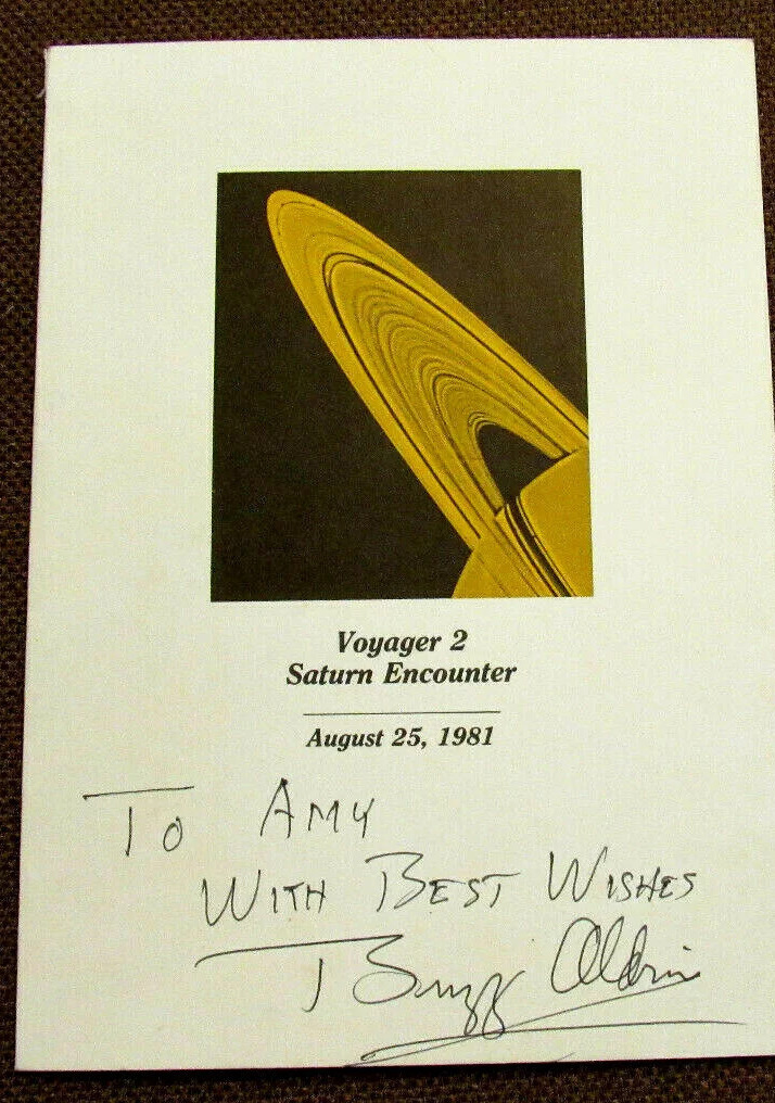 Buzz aldrin signed saturn invitation 2 
