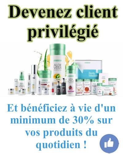 Acheter les produits LR avec 30 % de remise en direct de l'usine