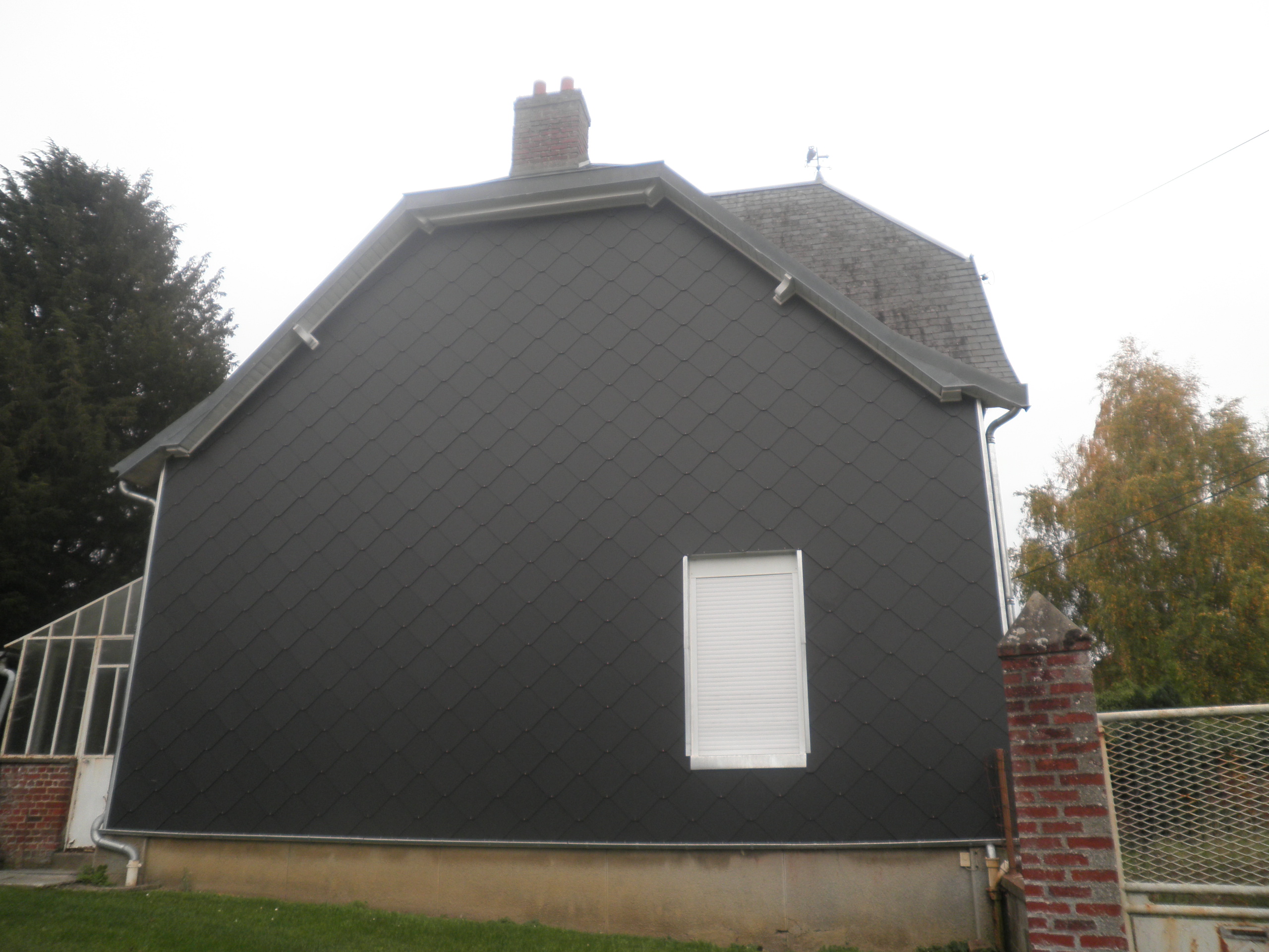 Chantier artemps bardage isolation